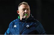 10 March 2023; Ireland head coach Richie Murphy before the U20 Six Nations Rugby Championship match between Scotland and Ireland at Scotstoun Stadium in Glasgow, Scotland. Photo by Brendan Moran/Sportsfile