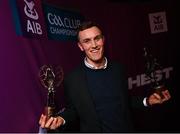 11 March 2023; Pictured is Shane Cunningham of Kilmacud Crokes who was crowned the AIB GAA Club Championships Footballer of the Year for the 2022/23 season. Cunningham was one of 30 of #TheToughest players across football and hurling honoured at the AIB GAA Club Player Awards. Held at Croke Park on Friday evening, the Awards recognise the top performing players throughout the AIB GAA Provincial and All-Ireland Senior Club Championships campaigns. Photo by Ramsey Cardy/Sportsfile