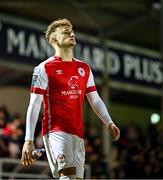 10 March 2023; Sam Curtis of St Patrick's Athletic before the SSE Airtricity Men's Premier Division match between St Patrick's Athletic and Bohemians at Richmond Park in Dublin. Photo by Stephen McCarthy/Sportsfile