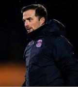 10 March 2023; Cobh Ramblers assistant manager Fran Rockett during the SSE Airtricity Men's First Division match between Treaty United and Cobh Ramblers at Markets Field in Limerick. Photo by Michael P Ryan/Sportsfile