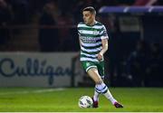 10 March 2023; Gary O'Neill of Shamrock Rovers during the SSE Airtricity Men's Premier Division match between Shelbourne and Shamrock Rovers at Tolka Park in Dublin. Photo by Seb Daly/Sportsfile