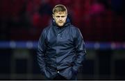10 March 2023; Shelbourne manager Damien Duff before the SSE Airtricity Men's Premier Division match between Shelbourne and Shamrock Rovers at Tolka Park in Dublin. Photo by Seb Daly/Sportsfile
