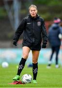 11 March 2023; Sarah Rowe of Bohemians during the SSE Airtricity Women's Premier Division match between Bohemians and Shelbourne at Dalymount Park in Dublin. Photo by Tyler Miller/Sportsfile