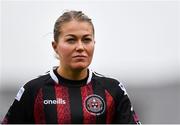 11 March 2023; Sarah Rowe of Bohemians after the SSE Airtricity Women's Premier Division match between Bohemians and Shelbourne at Dalymount Park in Dublin. Photo by Tyler Miller/Sportsfile