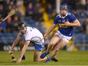 11 March 2023; Jason Forde of Tipperary in action against Mark Fitzgerald of Waterford during the Allianz Hurling League Division 1 Group B match between Tipperary and Waterford at FBD Semple Stadium in Thurles, Tipperary. Photo by Stephen McCarthy/Sportsfile