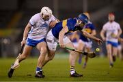 11 March 2023; Conor Bowe of Tipperary in action against Neil Montgomery of Waterford during the Allianz Hurling League Division 1 Group B match between Tipperary and Waterford at FBD Semple Stadium in Thurles, Tipperary. Photo by Stephen McCarthy/Sportsfile