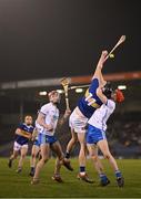 11 March 2023; Gearóid O'Connor of Tipperary in action against Carthach Daly, right, and Calum Lyons of Waterford during the Allianz Hurling League Division 1 Group B match between Tipperary and Waterford at FBD Semple Stadium in Thurles, Tipperary. Photo by Stephen McCarthy/Sportsfile