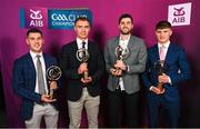 10 March 2023; Ballygunner players from the AIB GAA Hurling Club Team of The Year, from left, Conor Sheahan, Pauric Mahony, Stephen O’Keeffe, and Patrick Fitzgerald, at the AIB Club Players Awards at Croke Park in Dublin. Photo by Ramsey Cardy/Sportsfile