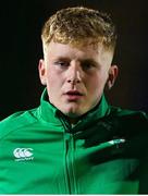 10 March 2023; Andrew Osborne of Ireland before the U20 Six Nations Rugby Championship match between Scotland and Ireland at Scotstoun Stadium in Glasgow, Scotland. Photo by Brendan Moran/Sportsfile