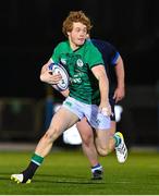 10 March 2023; Henry McErlean of Ireland during the U20 Six Nations Rugby Championship match between Scotland and Ireland at Scotstoun Stadium in Glasgow, Scotland. Photo by Brendan Moran/Sportsfile