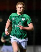 10 March 2023; Hugh Gavin of Ireland during the U20 Six Nations Rugby Championship match between Scotland and Ireland at Scotstoun Stadium in Glasgow, Scotland. Photo by Brendan Moran/Sportsfile