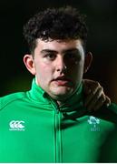 10 March 2023; George Morris of Ireland before the U20 Six Nations Rugby Championship match between Scotland and Ireland at Scotstoun Stadium in Glasgow, Scotland. Photo by Brendan Moran/Sportsfile