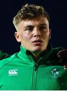 10 March 2023; Fintan Gunne of Ireland before the U20 Six Nations Rugby Championship match between Scotland and Ireland at Scotstoun Stadium in Glasgow, Scotland. Photo by Brendan Moran/Sportsfile