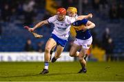 11 March 2023; Tadhg de Búrca of Waterford in action against Mark Kehoe of Tipperary during the Allianz Hurling League Division 1 Group B match between Tipperary and Waterford at FBD Semple Stadium in Thurles, Tipperary. Photo by Stephen McCarthy/Sportsfile