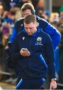 12 March 2023; Finn Russell of Scotland arrives before the Guinness Six Nations Rugby Championship match between Scotland and Ireland at BT Murrayfield Stadium in Edinburgh, Scotland. Photo by Brendan Moran/Sportsfile