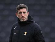 12 March 2023; Kilkenny manager Derek Lyng before the Allianz Hurling League Division 1 Group A match between Kilkenny and Dublin at UPMC Nowlan Park in Kilkenny. Photo by Piaras Ó Mídheach/Sportsfile