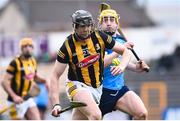 12 March 2023; Walter Walsh of Kilkenny gets away from Daire Gray of Dublin during the Allianz Hurling League Division 1 Group A match between Kilkenny and Dublin at UPMC Nowlan Park in Kilkenny. Photo by John Sheridan/Sportsfile