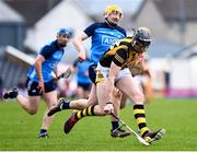 12 March 2023; Walter Walsh of Kilkenny gets away from Daire Gray of Dublin during the Allianz Hurling League Division 1 Group A match between Kilkenny and Dublin at UPMC Nowlan Park in Kilkenny. Photo by John Sheridan/Sportsfile