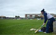 12 March 2023; Westmeath kitman Keith Quinn during the Allianz Hurling League Division 1 Group B match between Westmeath and Limerick at TEG Cusack Park in Mullingar, Westmeath. Photo by Tyler Miller/Sportsfile