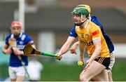 12 March 2023; Conal Cunning of Antrim during the Allianz Hurling League Division 1 Group A match between Antrim and Laois at Corrigan Park in Belfast. Photo by Ramsey Cardy/Sportsfile