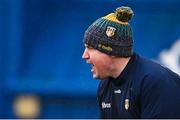 12 March 2023; Antrim manager Darren Gleeson during the Allianz Hurling League Division 1 Group A match between Antrim and Laois at Corrigan Park in Belfast. Photo by Ramsey Cardy/Sportsfile