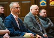 13 March 2023; Roderic O'Gorman TD, Minister for children, equality, disability, integration and youth, during the launch of Bohemian FC's Football Social Responsibility and Community Strategy at the Mansion House in Dublin. Photo by Stephen McCarthy/Sportsfile