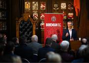 13 March 2023; Roderic O'Gorman TD, Minister for children, equality, disability, integration and youth, during the launch of Bohemian FC's Football Social Responsibility and Community Strategy at the Mansion House in Dublin. Photo by Stephen McCarthy/Sportsfile