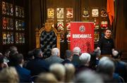 13 March 2023; Daniel Lambert, chief operating officer, Bohemian Football Club, during the launch of Bohemian FC's Football Social Responsibility and Community Strategy at the Mansion House in Dublin. Photo by Stephen McCarthy/Sportsfile