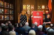 13 March 2023; Daniel Lambert, chief operating officer, Bohemian Football Club, during the launch of Bohemian FC's Football Social Responsibility and Community Strategy at the Mansion House in Dublin. Photo by Stephen McCarthy/Sportsfile