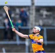 12 March 2023; Diarmuid Ryan of Clare during the Allianz Hurling League Division 1 Group B match between Clare and Galway at Cusack Park in Ennis, Clare. Photo by Ray McManus/Sportsfile