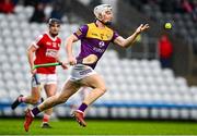 12 March 2023; Cathal Dunbar of Wexford during the Allianz Hurling League Division 1 Group A match between Cork and Wexford at Páirc Ui Chaoimh in Cork. Photo by Eóin Noonan/Sportsfile