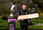 14 March 2023; Mia Dodd of Bohemians at Botanic Gardens in Dublin for the launch of TG4's coverage of the SSE Airtricity Women’s Premier Division. Photo by Stephen McCarthy/Sportsfile