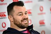 14 March 2023; Cian Healy during an Ireland rugby media conference at IRFU High Performance Centre at the Sport Ireland Campus in Dublin. Photo by Ramsey Cardy/Sportsfile