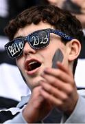 14 March 2023; Belvedere College supporters before the Bank of Ireland Leinster Rugby Schools Junior Cup Semi Final match between Belvedere College and St Michael’s College at Energia Park in Dublin. Photo by Sam Barnes/Sportsfile