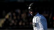 14 March 2023; Jockey Nico de Boinville on Constitution Hill before the Unibet Champion Hurdle Challenge Trophy during day one of the Cheltenham Racing Festival at Prestbury Park in Cheltenham, England. Photo by Seb Daly/Sportsfile