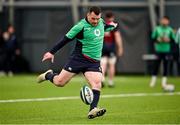 15 March 2023; Cian Healy during Ireland rugby squad training at the IRFU High Performance Centre at the Sport Ireland Campus in Dublin. Photo by David Fitzgerald/Sportsfile