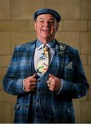 15 March 2023; Racegoer David Pullar, from Galashiels in the Scottish Borders poses for a portrait ahead of racing on during day two of the Cheltenham Racing Festival at Prestbury Park in Cheltenham, England. Photo by Seb Daly/Sportsfile