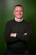 15 March 2023; Manager Jim Crawford poses for a portrait following his Republic of Ireland U21's squad announcement at FAI Headquarters in Abbotstown, Dublin. Photo by Stephen McCarthy/Sportsfile