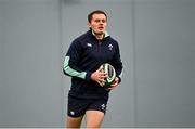 15 March 2023; Jacob Stockdale during Ireland rugby squad training at the IRFU High Performance Centre at the Sport Ireland Campus in Dublin. Photo by David Fitzgerald/Sportsfile