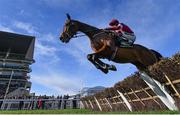 14 March 2023; I Like To Move It, with Sam Twiston-Davies up, during the Unibet Champion Hurdle Challenge Trophy during day one of the Cheltenham Racing Festival at Prestbury Park in Cheltenham, England. Photo by Seb Daly/Sportsfile