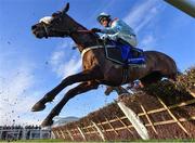 14 March 2023; Marie's Rock, with Nico de Boinville up, during the Close Brothers Mares' Hurdle during day one of the Cheltenham Racing Festival at Prestbury Park in Cheltenham, England. Photo by Seb Daly/Sportsfile