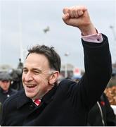 16 March 2023; Trainer Henry de Bromhead after sending out Envoi Allen to win the Ryanair Chase during day three of the Cheltenham Racing Festival at Prestbury Park in Cheltenham, England. Photo by Seb Daly/Sportsfile
