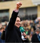 16 March 2023; Trainer Henry de Bromhead after sending out Envoi Allen to win the Ryanair Chase during day three of the Cheltenham Racing Festival at Prestbury Park in Cheltenham, England. Photo by Seb Daly/Sportsfile