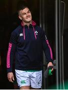 17 March 2023; Jonathan Sexton during the Ireland rugby captain's run at the Aviva Stadium in Dublin. Photo by Ramsey Cardy/Sportsfile