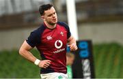 17 March 2023; James Ryan during the Ireland rugby captain's run at the Aviva Stadium in Dublin. Photo by Ramsey Cardy/Sportsfile