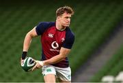 17 March 2023; Josh van der Flier during the Ireland rugby captain's run at the Aviva Stadium in Dublin. Photo by Ramsey Cardy/Sportsfile