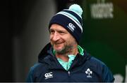 17 March 2023; Assistant coach Mike Catt during the Ireland rugby captain's run at the Aviva Stadium in Dublin. Photo by Ramsey Cardy/Sportsfile