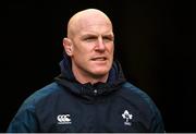 17 March 2023; Forwards coach Paul O'Connell during the Ireland rugby captain's run at the Aviva Stadium in Dublin. Photo by Ramsey Cardy/Sportsfile