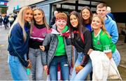 17 March 2023; Omagh CBS supporters gather before the Masita GAA Post Primary Schools Hogan Cup Final match between Summerhill College Sligo and Omagh CBS at Croke Park in Dublin. Photo by Stephen Marken/Sportsfile