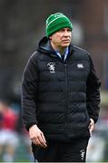 17 March 2023; Gonzaga College head coach Declan Fassbender before the Bank of Ireland Leinster Schools Senior Cup Final match between Gonzaga College and Blackrock Collegee at RDS Arena in Dublin. Photo by Sam Barnes/Sportsfile